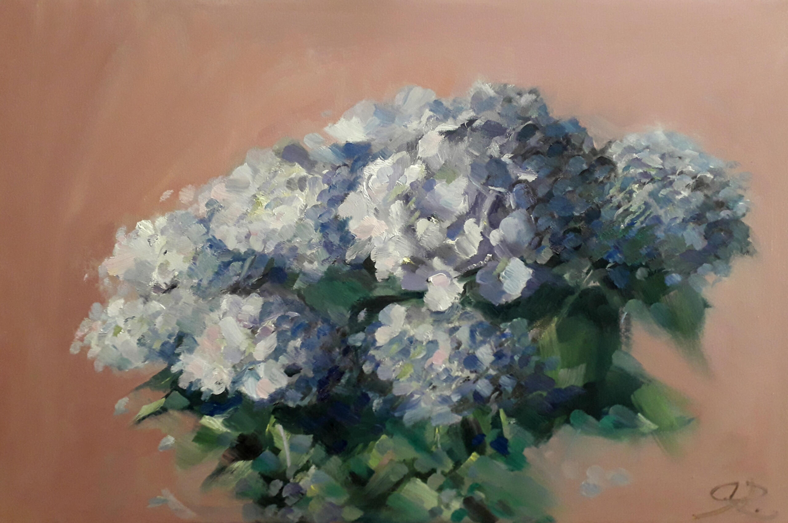 **Lemons** *Oil on canvas* 30 x 40 cm (12 x 16 inches)
